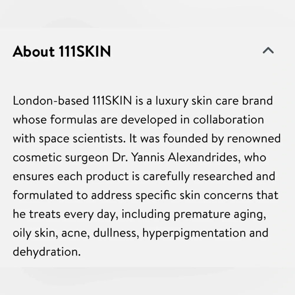 111SKIN Hyaluronic Acid Aqua Booster | Luxury Skincare | Plump Hydrate Skin NEW